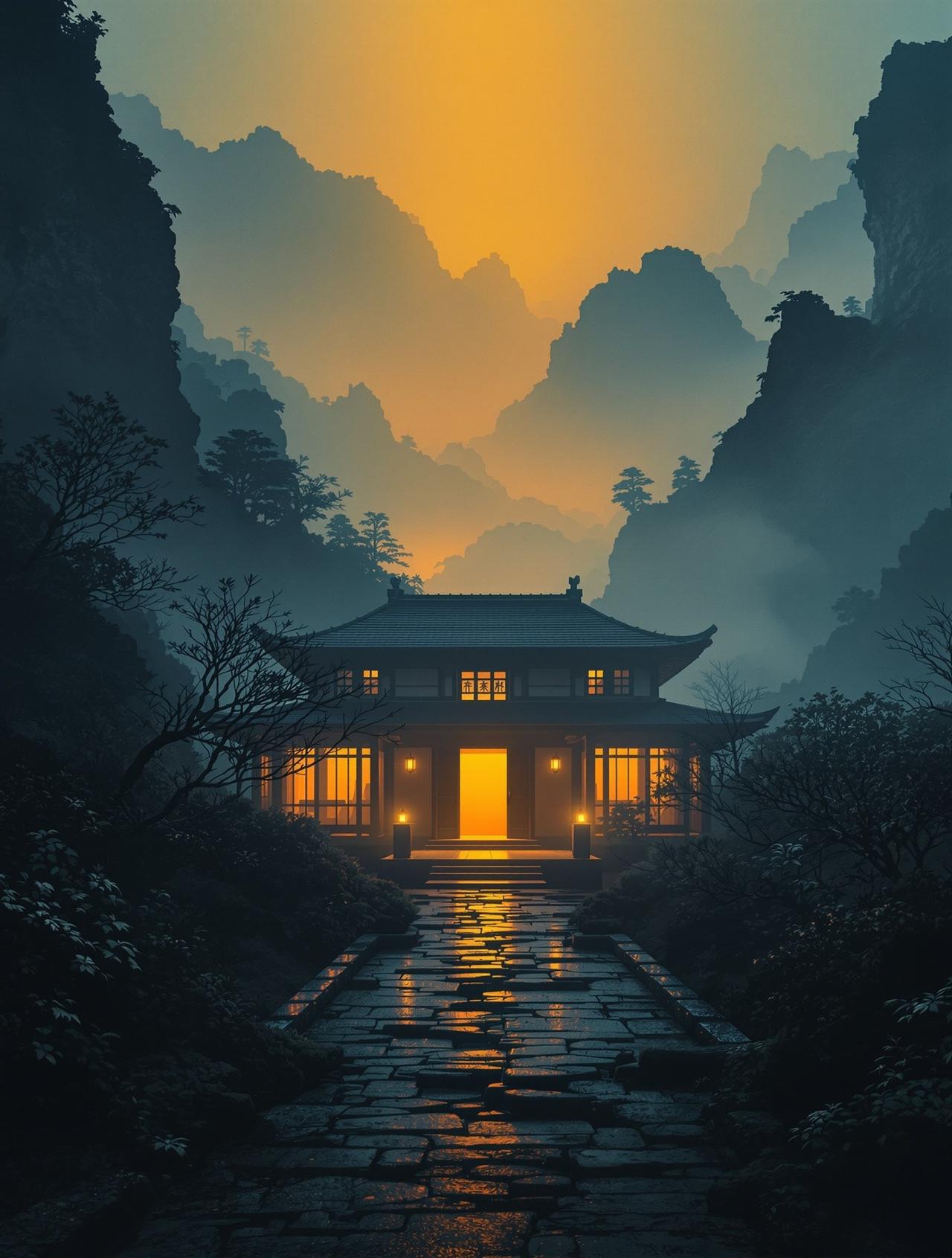 亚洲第一影院独播剧《迷雾山庄》高清海报